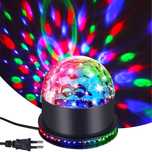 Kula dyskotekowa RGB światła do muzyki nowa