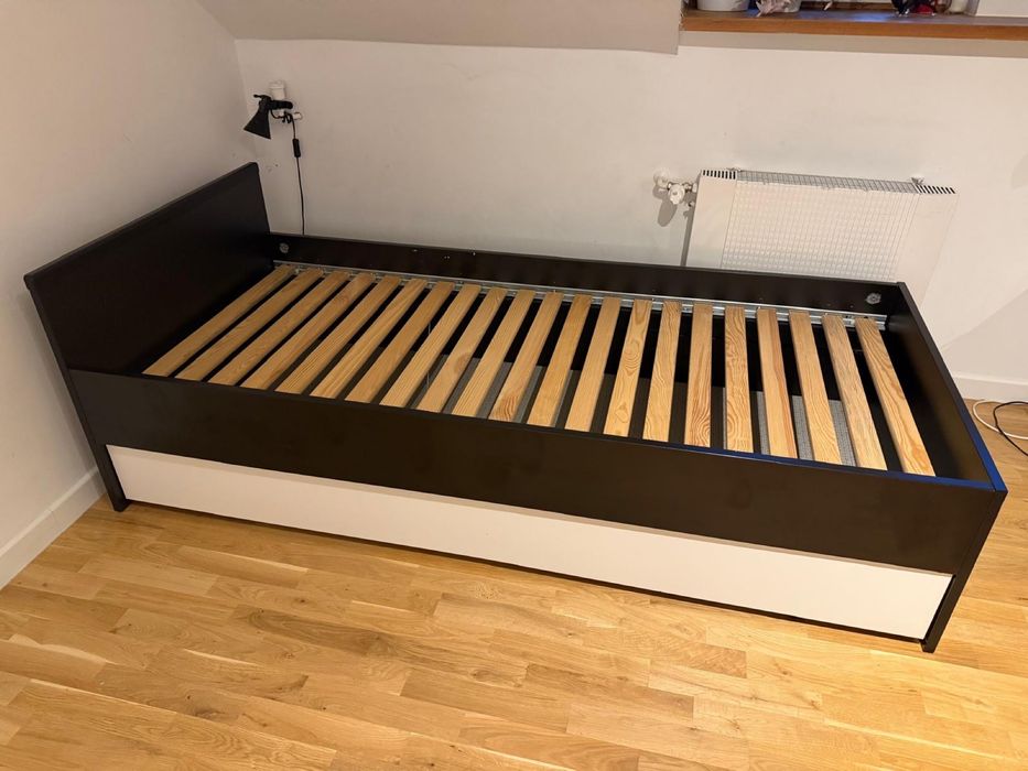 Łózko jednoosobowe VOX, 90/200 z szufladą na posciel