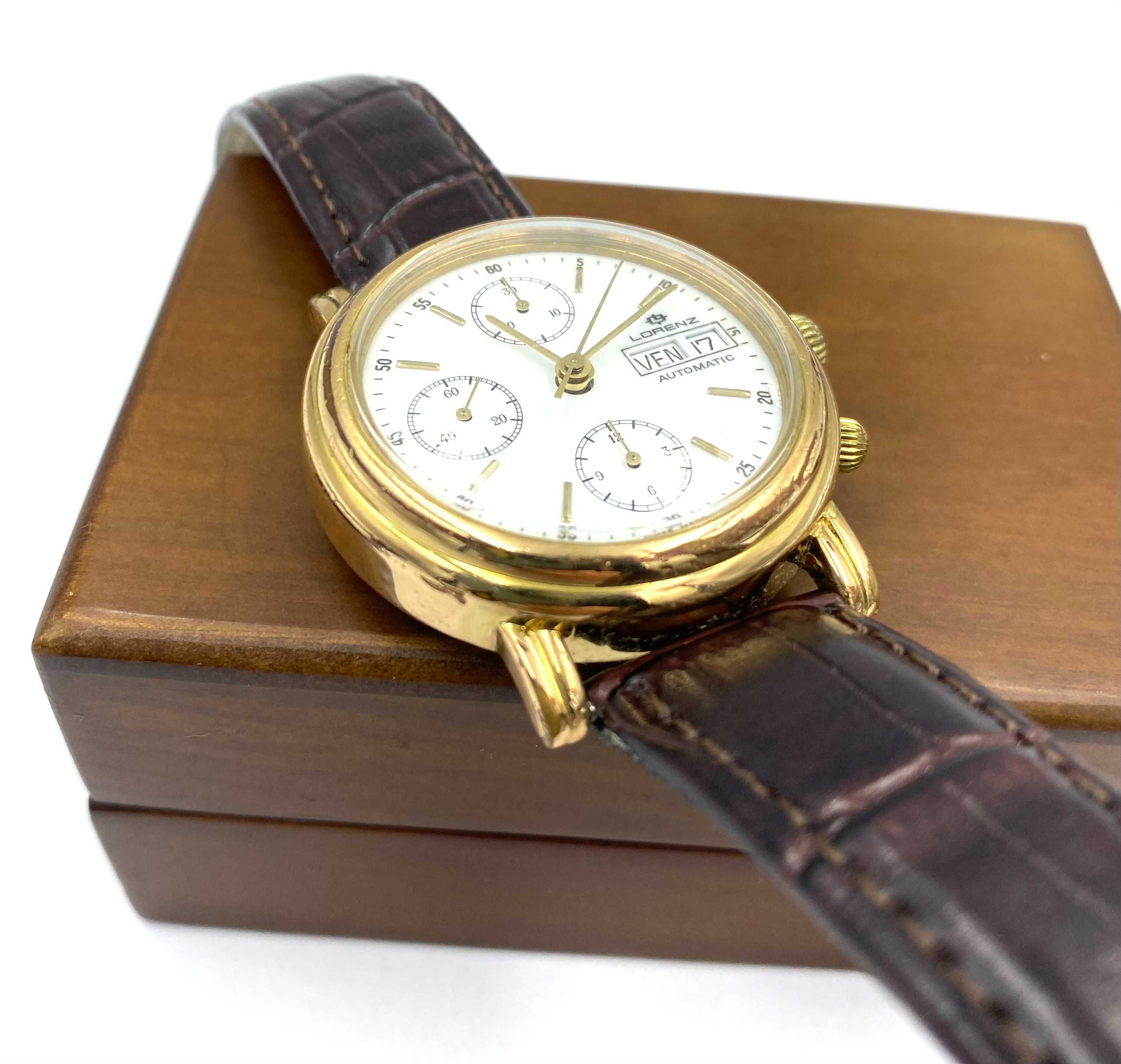 Zegarek Lorenz Day-Date Automatic Chronograph ! Świetny stan