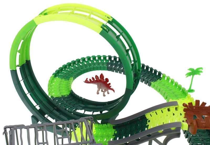 Tor Samochodowy Dino Track Sterowany Wyścigowy Park Dinozaurów 250