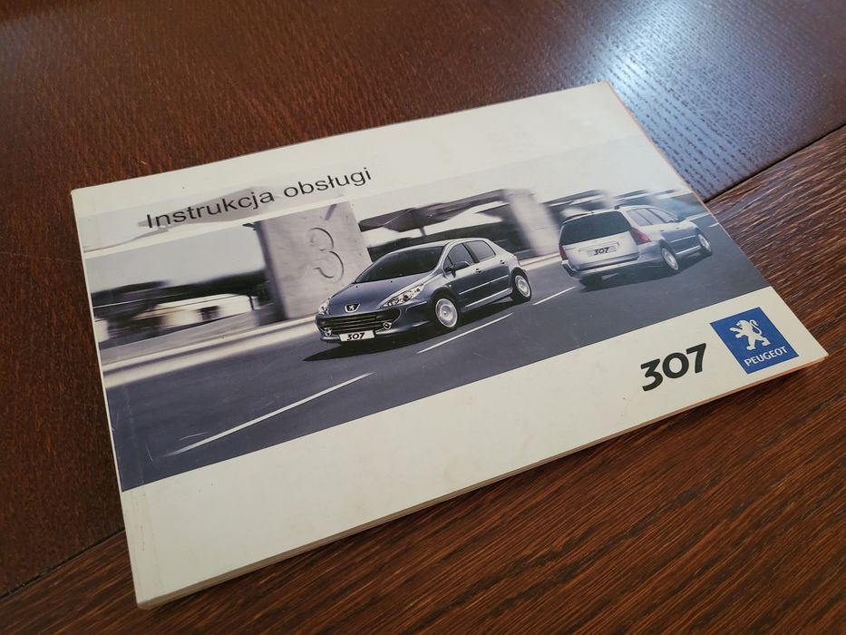 Instrukcja obsługi do Peugeot 307 lift Nowa Język PL