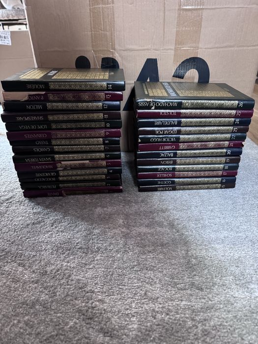 26 volumes gigantes da literatura universal completa
