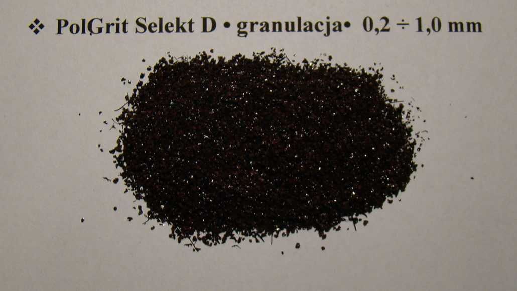 Ścierniwo do piaskowania korund piasek  0,2-0,5 mm  - 1000kg