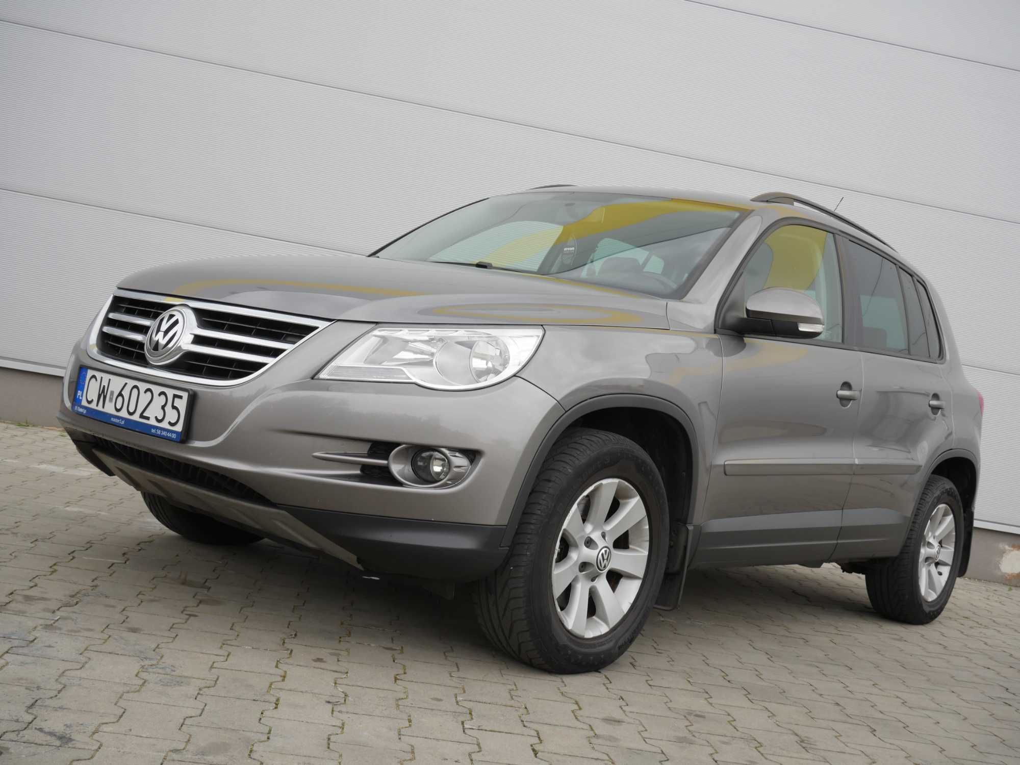 VW TIGUAN najmocniejszy DIESEL z napędem 4 motion SALON POLSKA klima