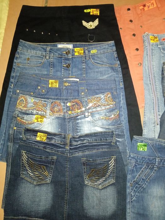 Джинсовая одежда для девочек