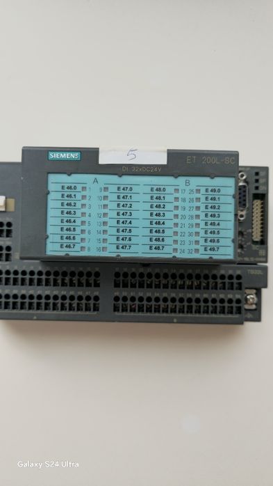 Модулі Siemens ET 200l sc та TB16 sc.