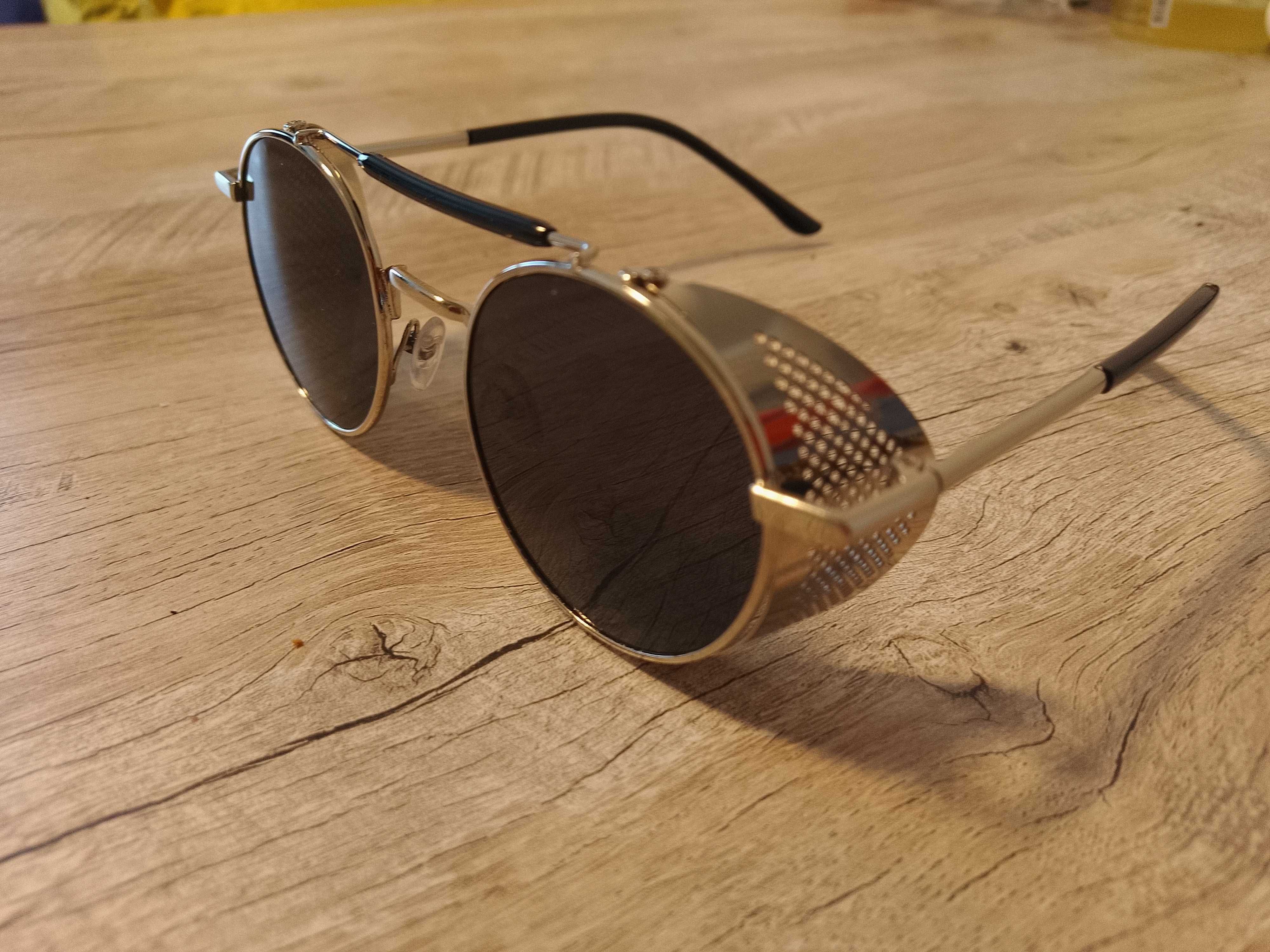 Солнцезащитные очки в стиле стимпанк унисекс