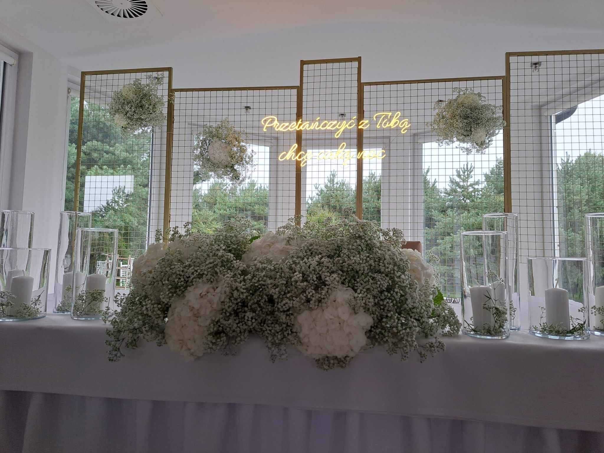 NAPIS LED - WYPOŻYCZALNIA ślubny NEON weselny dekoracje na ślub 3D