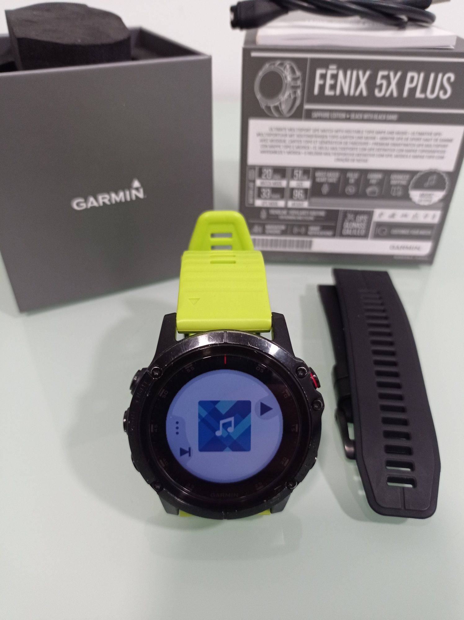 Garmin Fenix 5X PLUS Saphira 51mm