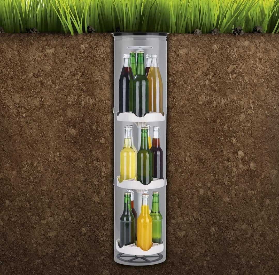 BAREK OGRODOWY cooler chłodzący podziemny lodówka NA NAPOJE 15X+GRATIS