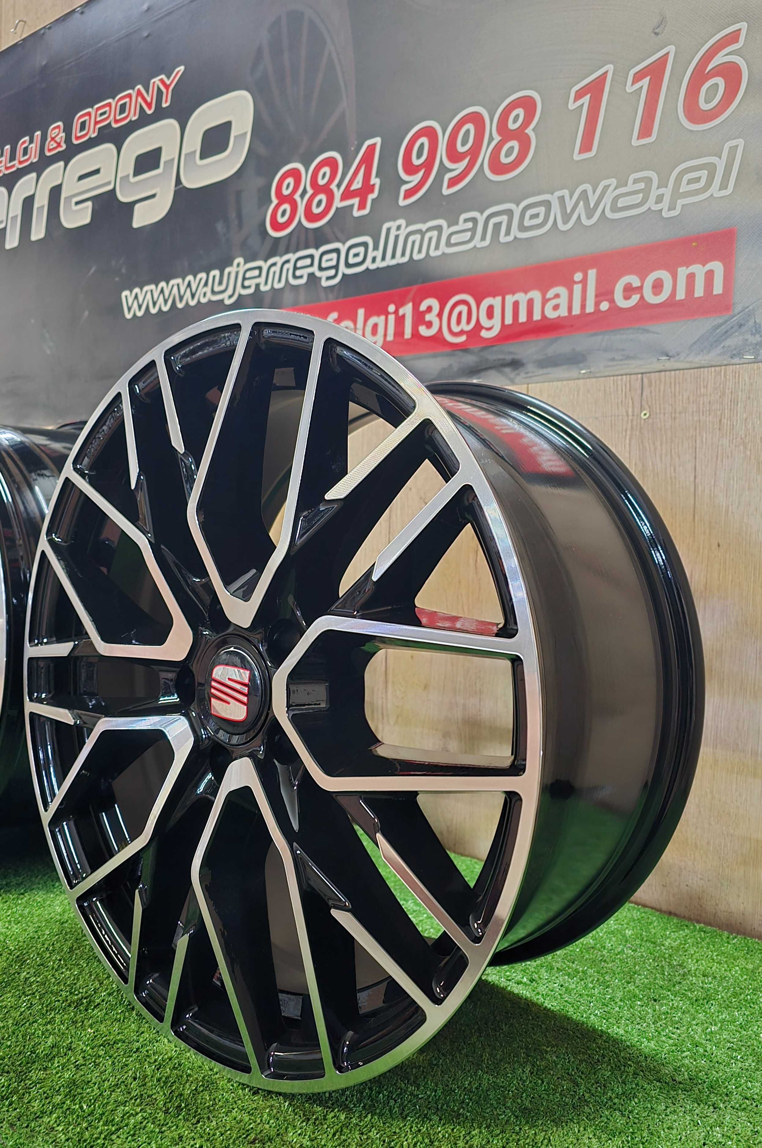 NOWE ALUFELGI SEAT 18x5x112 -Altea,Ateca,leon,Exeo,Terraco  ( ET45i30)