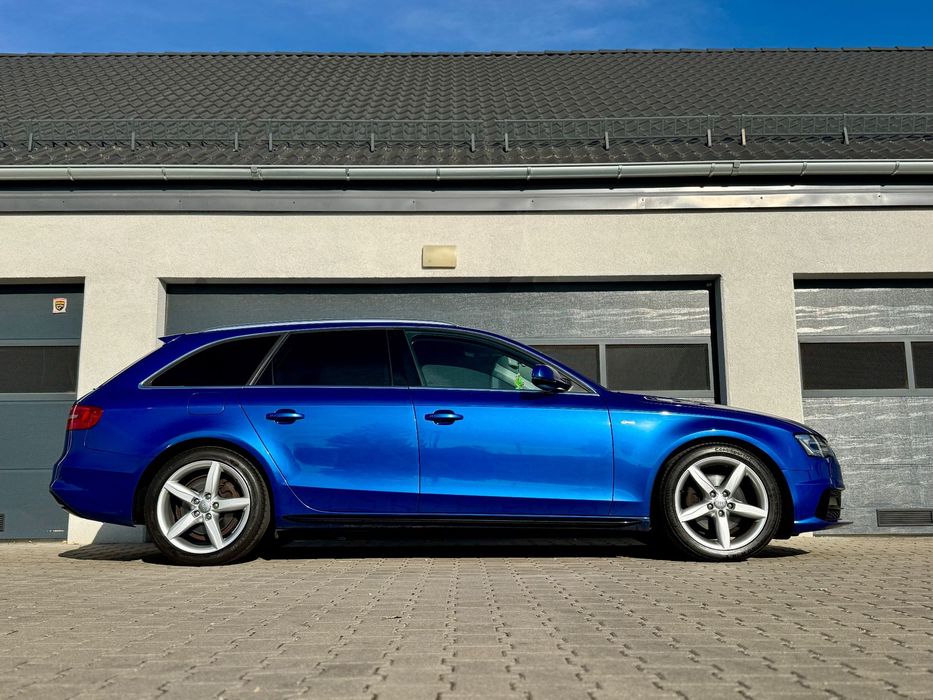 Audi A4 Avant Audi A4 B8 150KM Quattro COMPETITION 2x S-Line SepangBlau PIĘKNY VIDEO