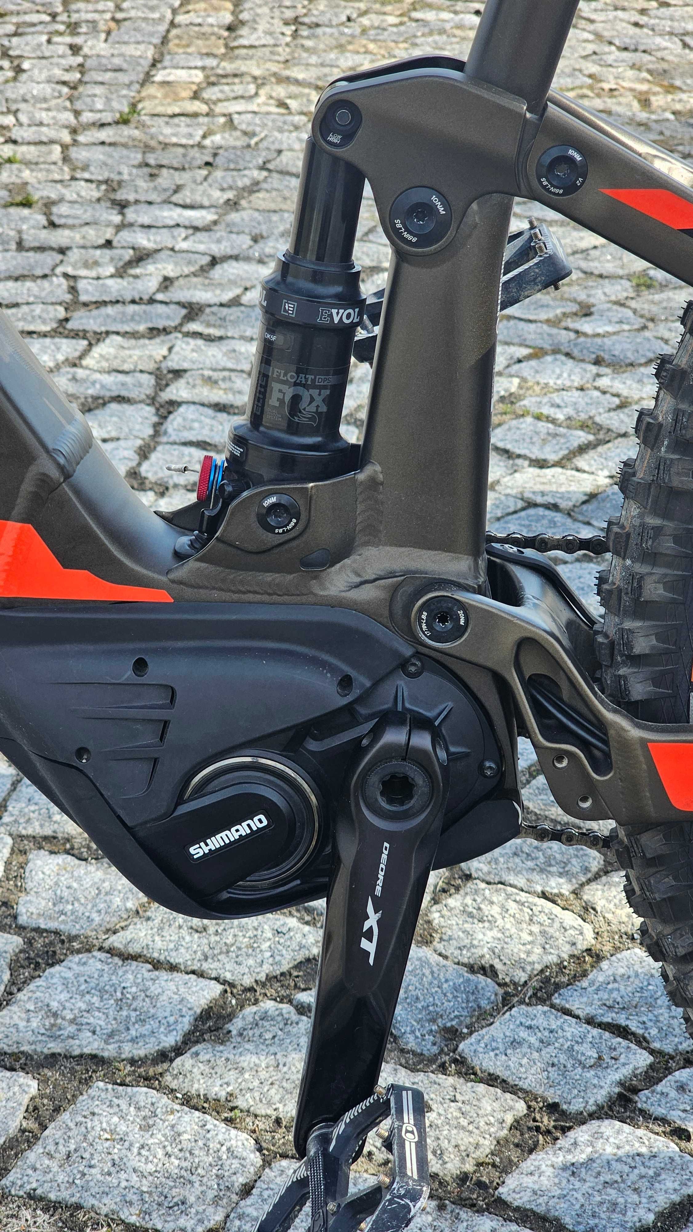 Scott Spark E -Ride 920 rower elektryczny fox shimano steps JAK NOWY