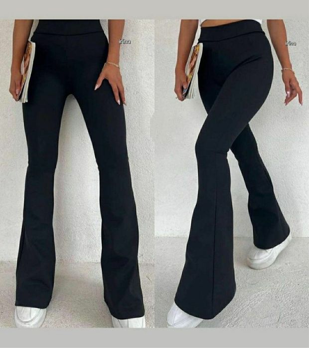 клеш штани чорні