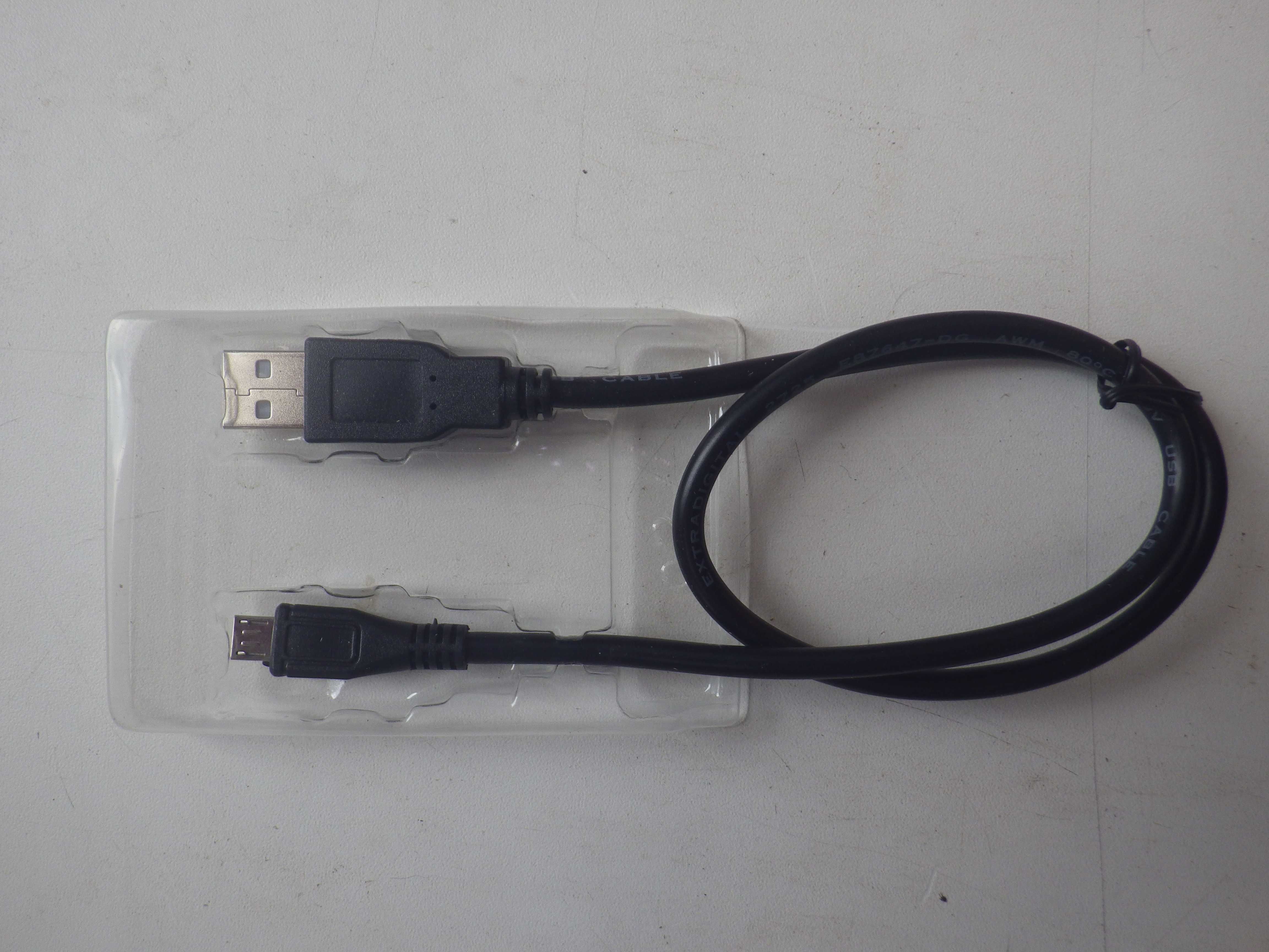 Кабель USB – microUSB, длина 0,5 м, новый.