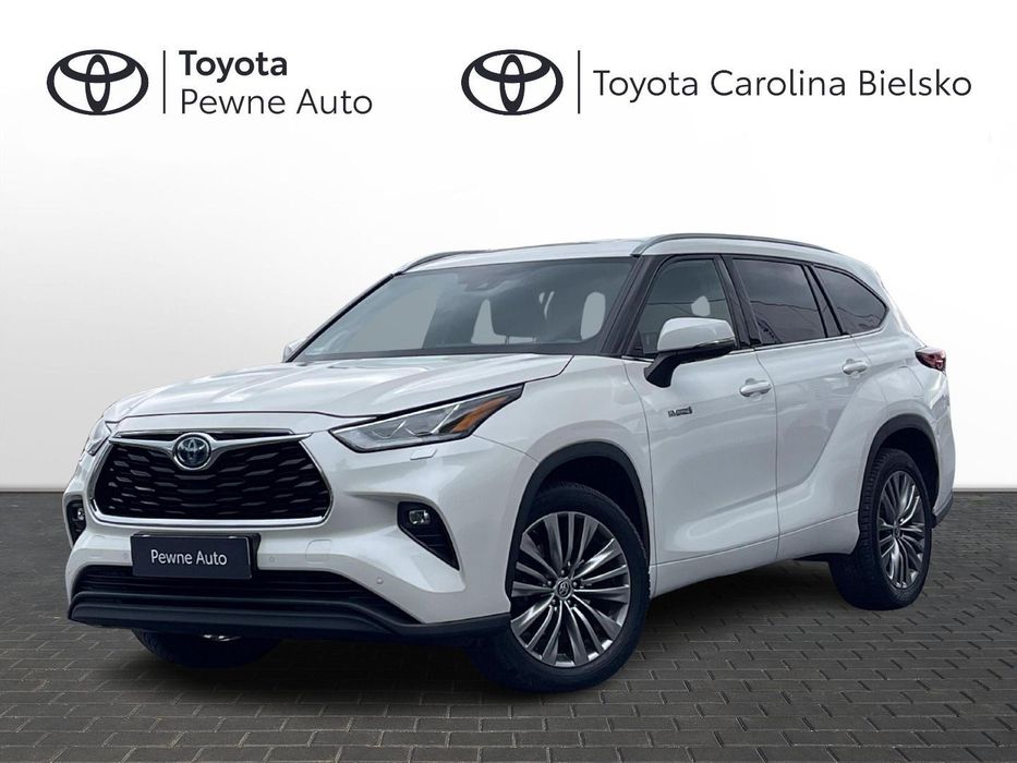 Toyota Highlander 2.5 Hybrid Prestige Tech Salon PL Serwis ASO Gwarancja FV-marża