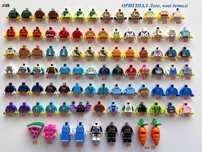 Лего ОРИГІНАЛ фігурки деталі голови волосся торси ноги аксесуари Lego