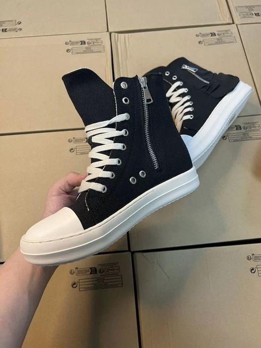 Кеды Rick Owens Ramones cargo | рик оверс рамоны
