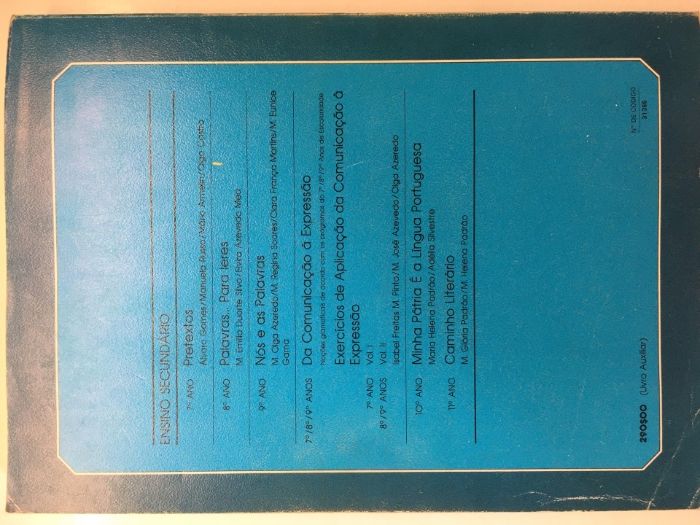 Livro - Da Comunicação à Expressão - Ensino Secundário