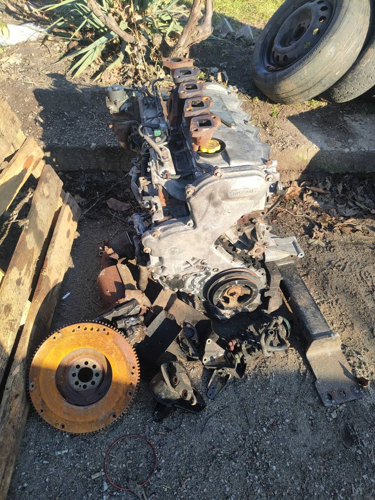 Двигатель YD22 Nissan