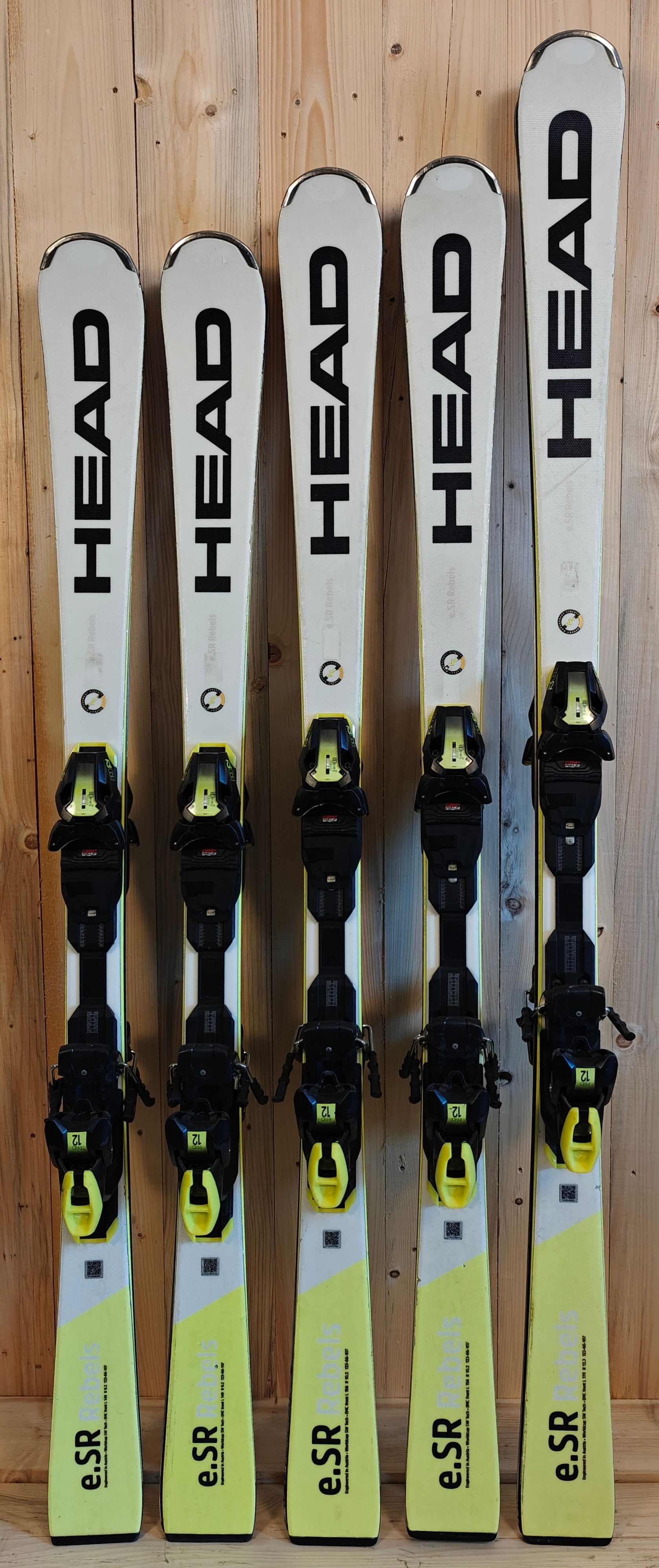 Narty 5 X Head e.SR Rebels (690 zł / 130€ netto za parę), pakiet nart