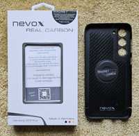 Nevox do Samsung S23+ Kevlarowe/karbonowe etui z wbudowanymi blaszkami