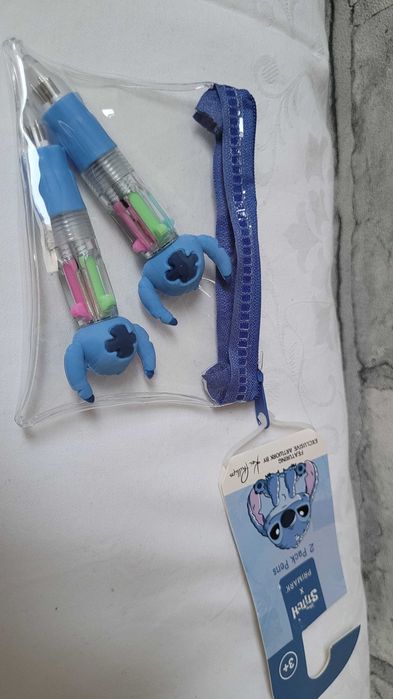 Zestaw Disney Stitch notes + długopisy PRIMARK