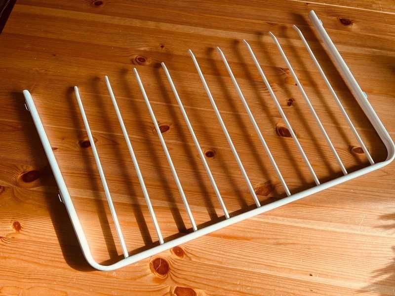 Wieszak do garderoby na spodnie spódnice Ikea 2 sztuki Algot