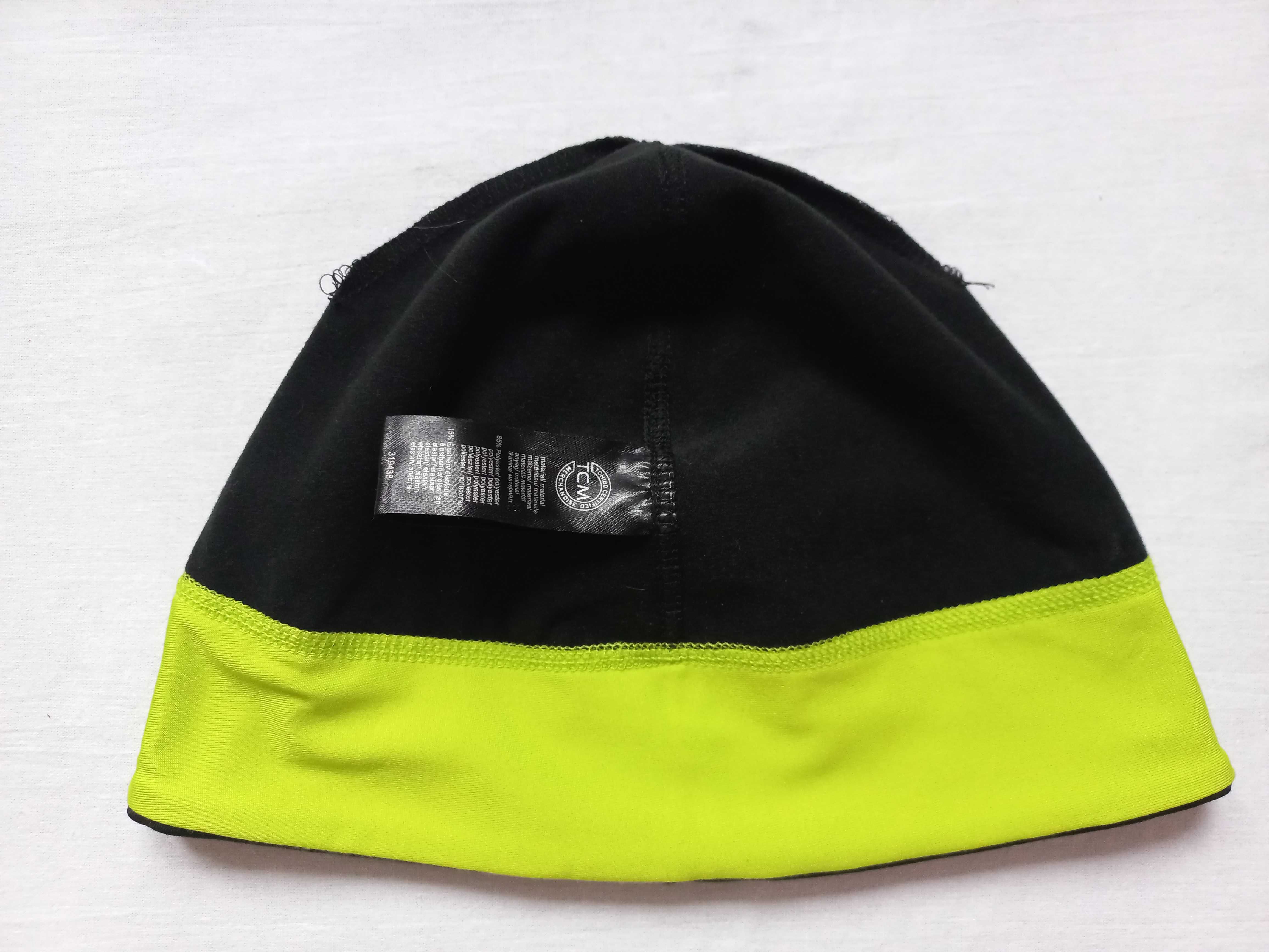 Czapka sportowa Czarna treningowa r. L-XL TCM Unisex NOWA