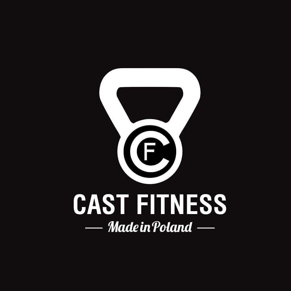 Kettlebell Cast Fitness 8 kg żeliwny