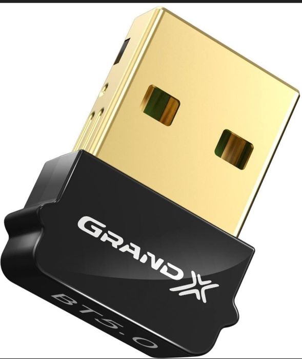 Bluetooth-адаптер Grand-X 5.0 Realtek RTL8761B, 7 devices, aptX, Low E