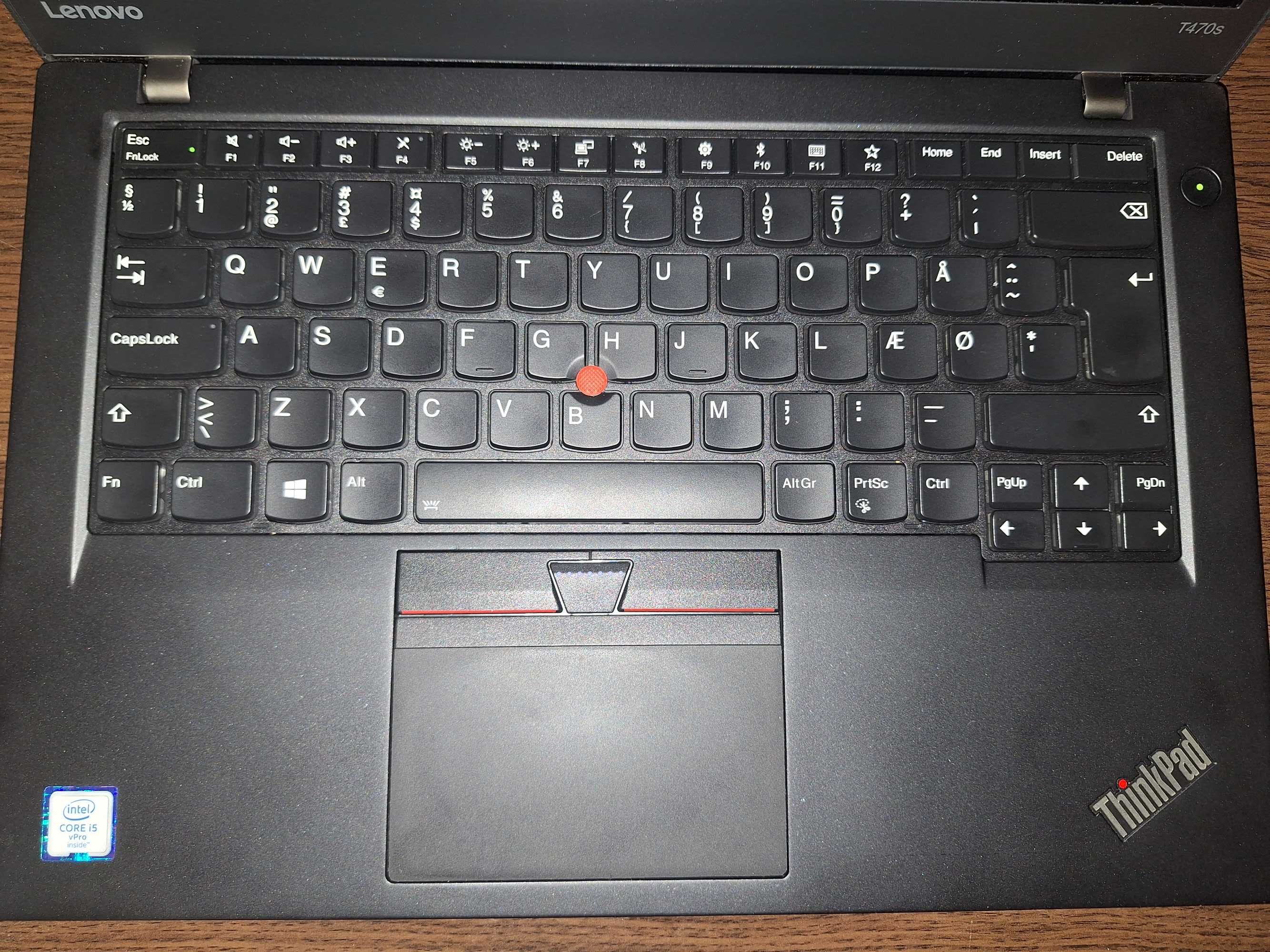 Laptop Lenovo Thinkpad T470s i5/8GB RAM / 128GB Nvme SSD
