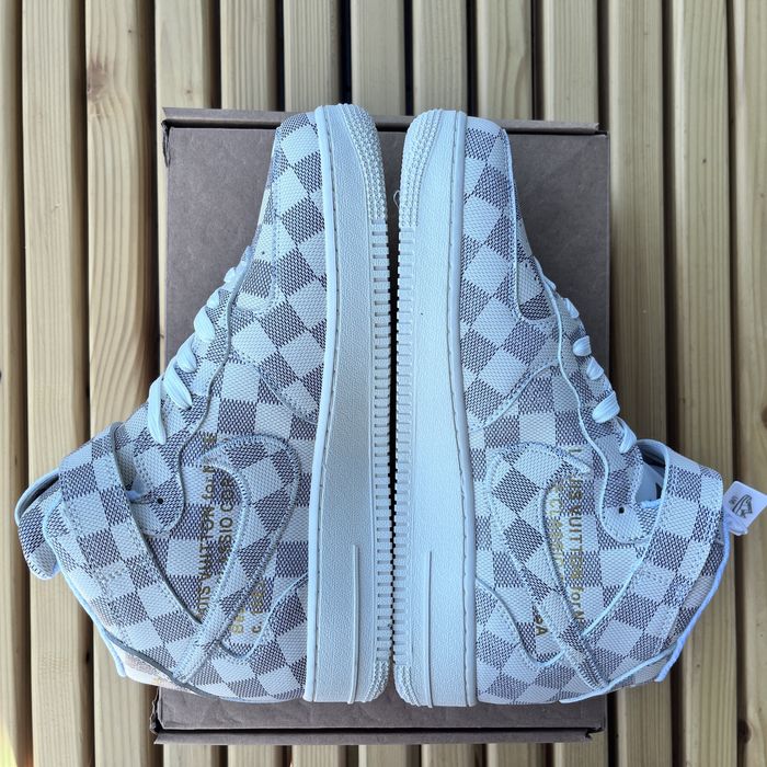 Louis Vuitton x Nike Air Force 1 High “Graffiti” by Virgil Abloh
