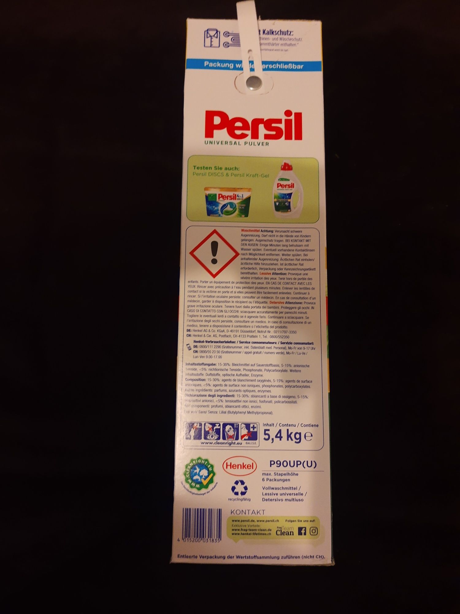 Proszek do prania kolorów Persil 5,4 kg