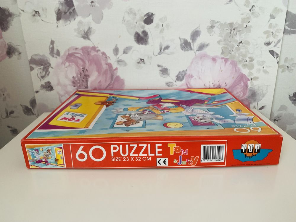 Puzzle Tom i Jerry, 60 elementów, vintage