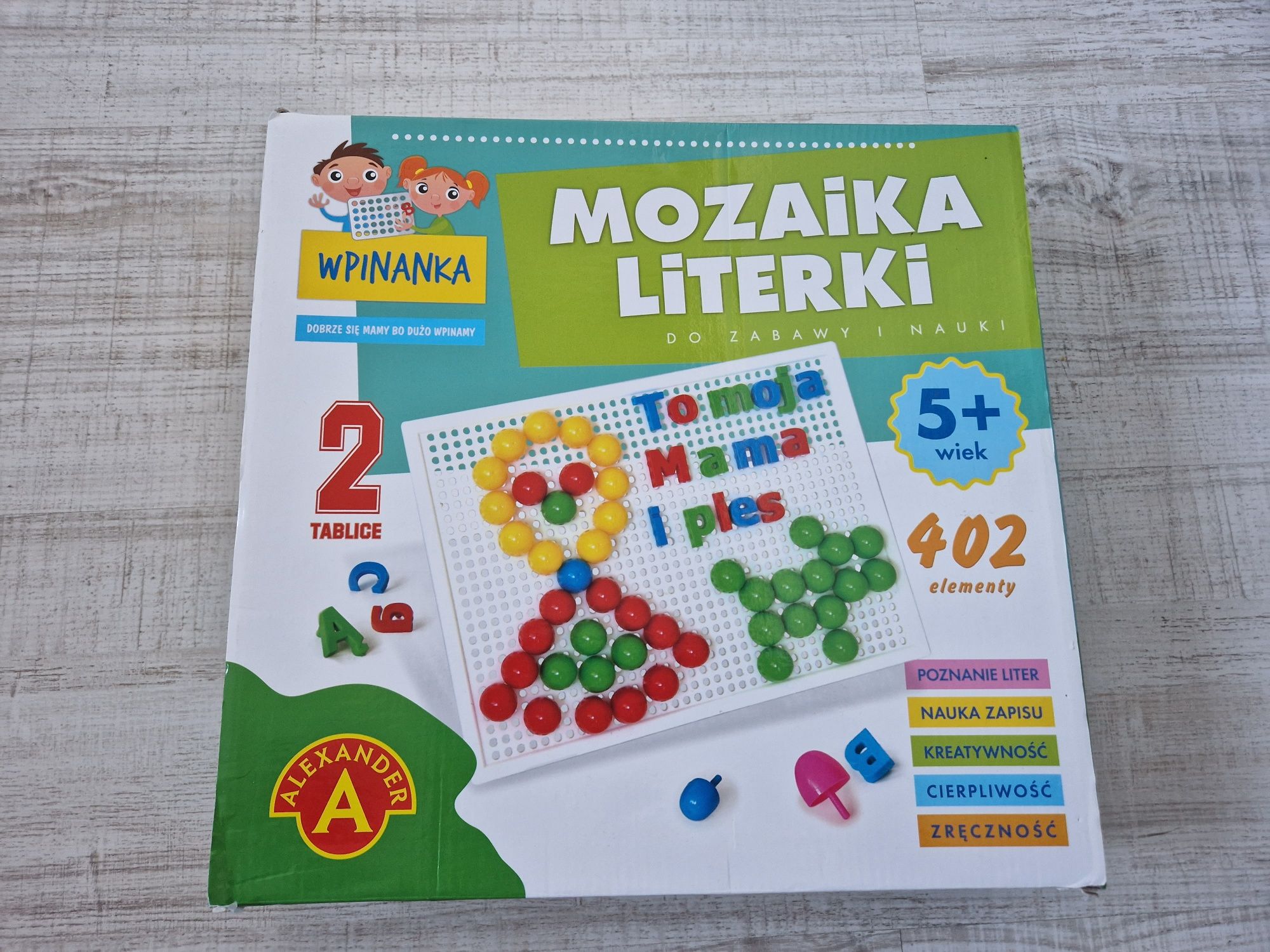 Mozaika literki wpinanka