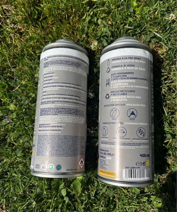 Zestaw Farb Spray La Pajarita - kolor Szary ( CENIZA )