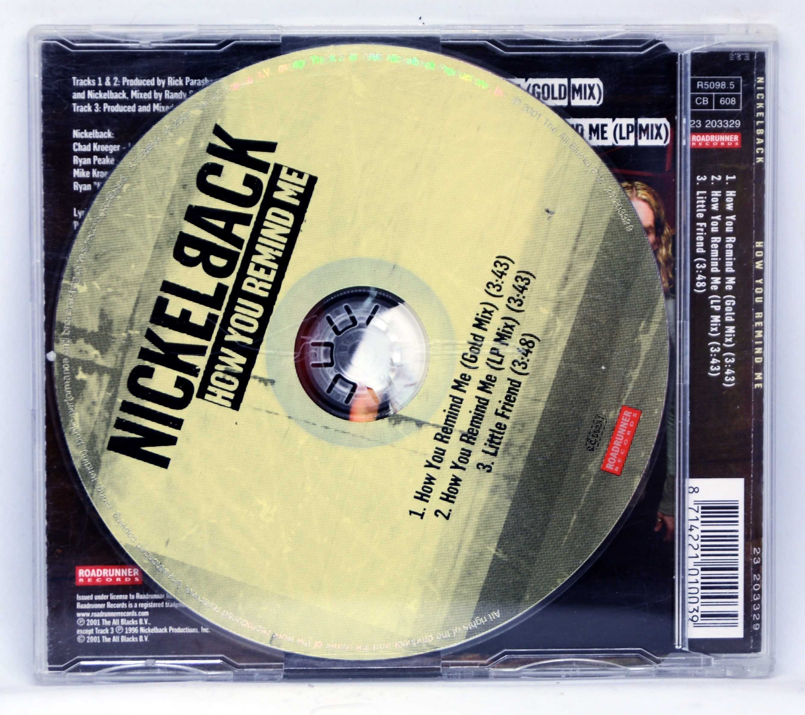 Nickelback - How You Remind Me (CD) Singiel