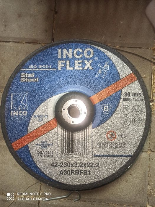 tarcza do cięcia metalu 230x3,2