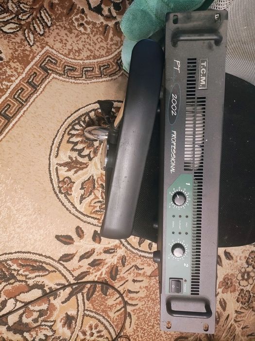 Підсилювач t.c.m. pt 2002 professional