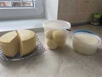 Натуральний сир з домашнього молока (Моцарелла, Рікотта, Вершковий)