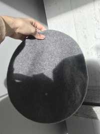 Szary beret one size H&M