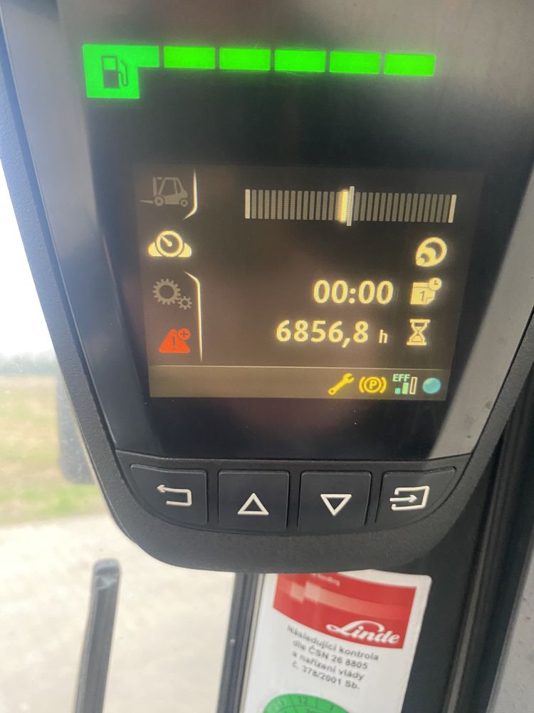 Linde H25-02/ triplex 6,5m