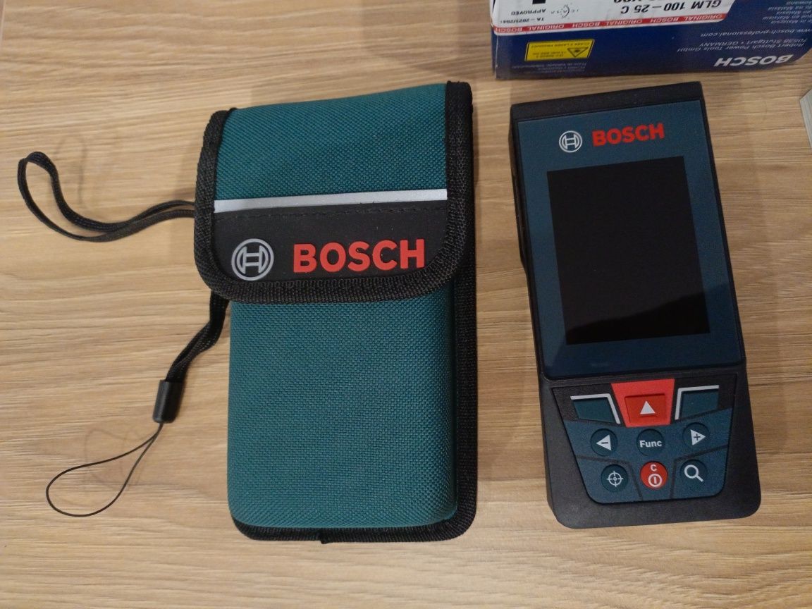 Nowy dalmierz laserowy Bosch GLM 100-25 C Professional