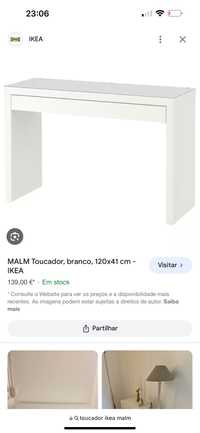 Toucador MALM Ikea