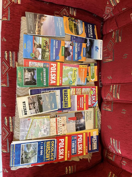 Mapy plany zestaw duzy