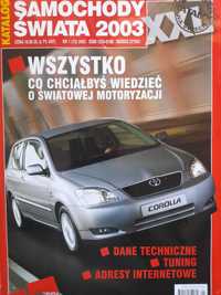PREGO Katalog Samochody Świata 2003