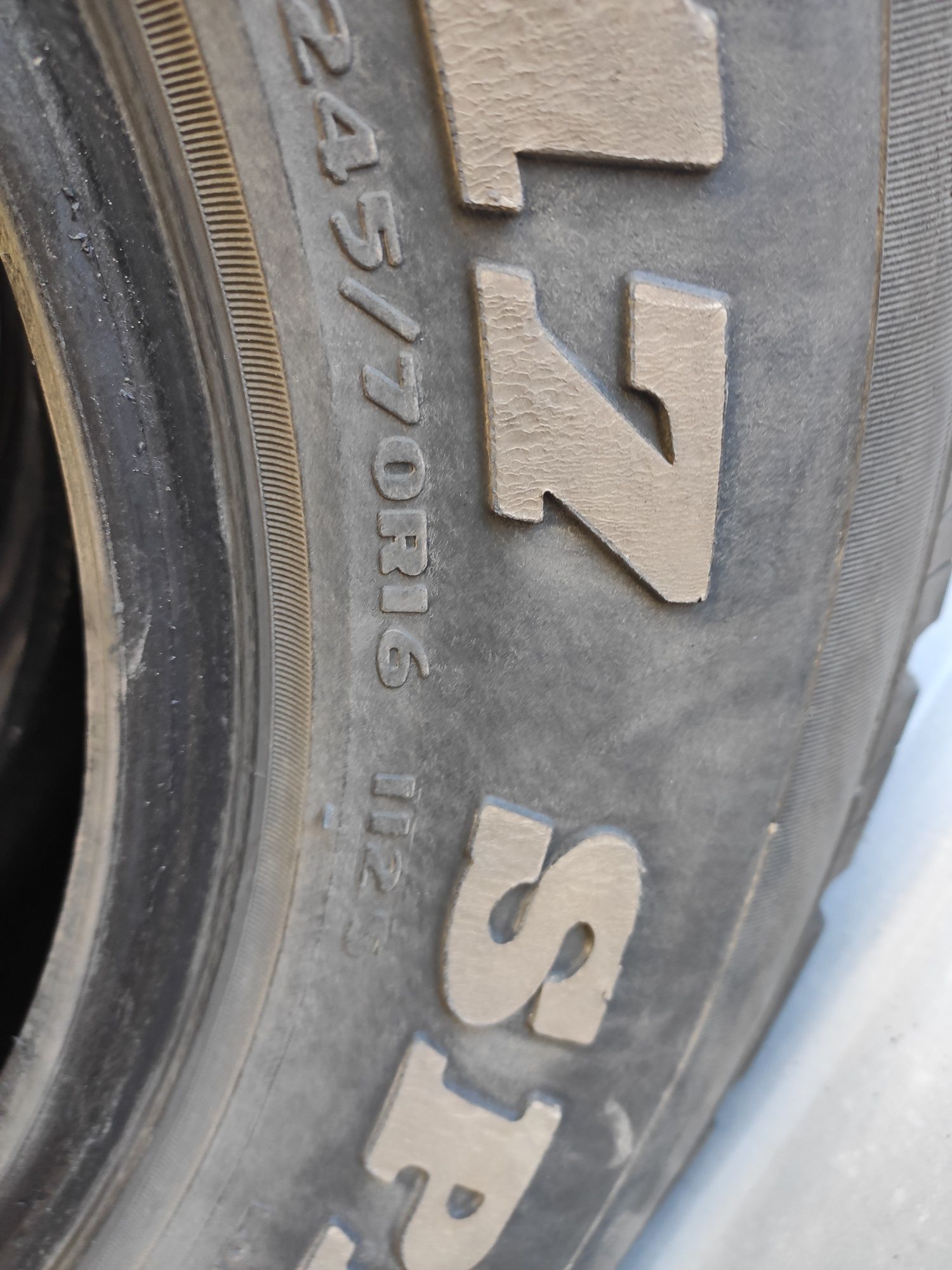 Шины 245/70 R16, 4 штуки