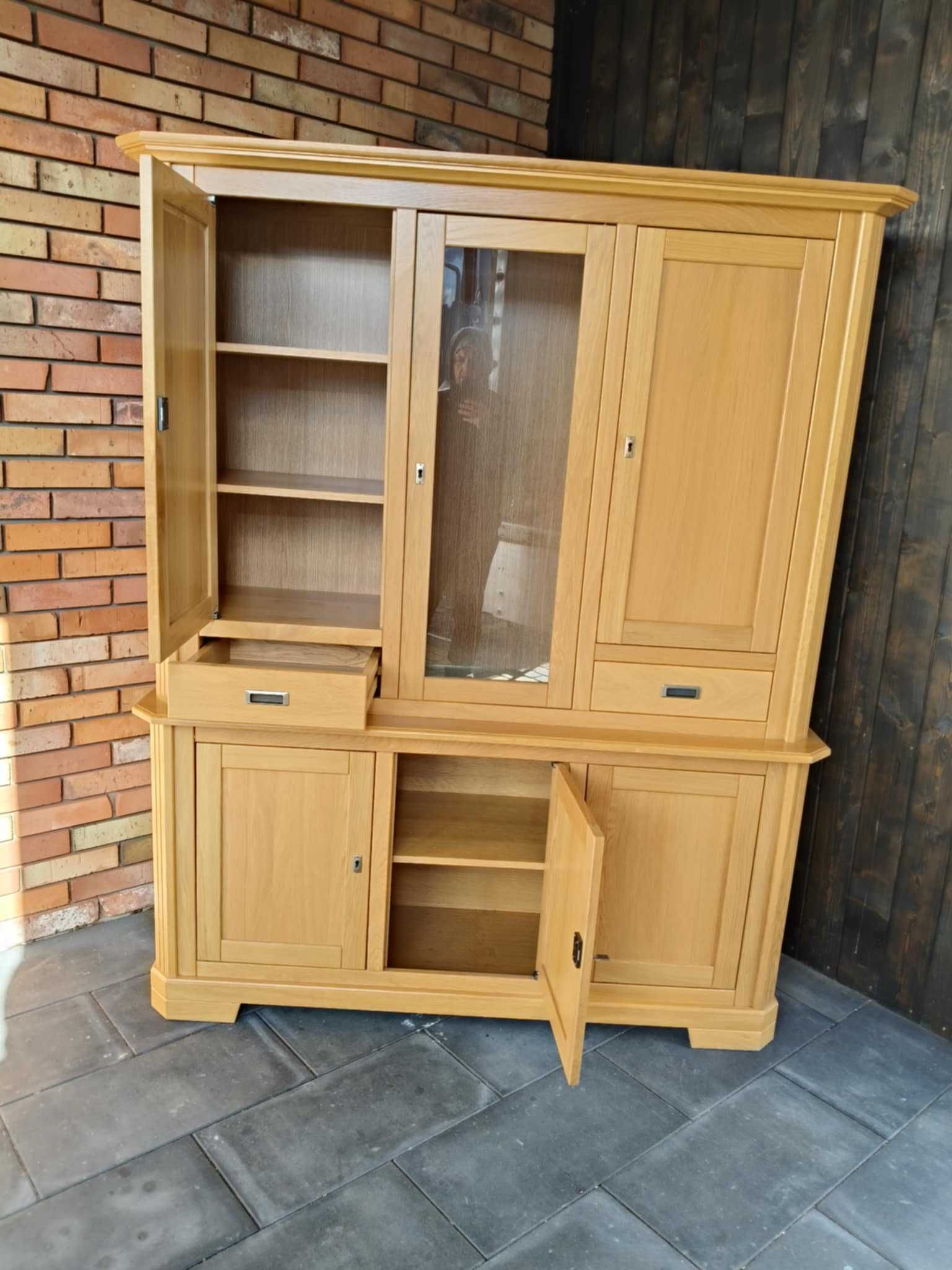 Kredens dębowy / meble holenderskie