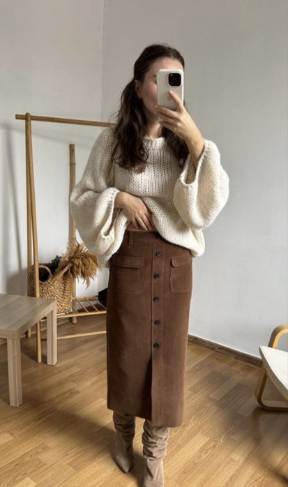 Замшева спідниця Італія, s